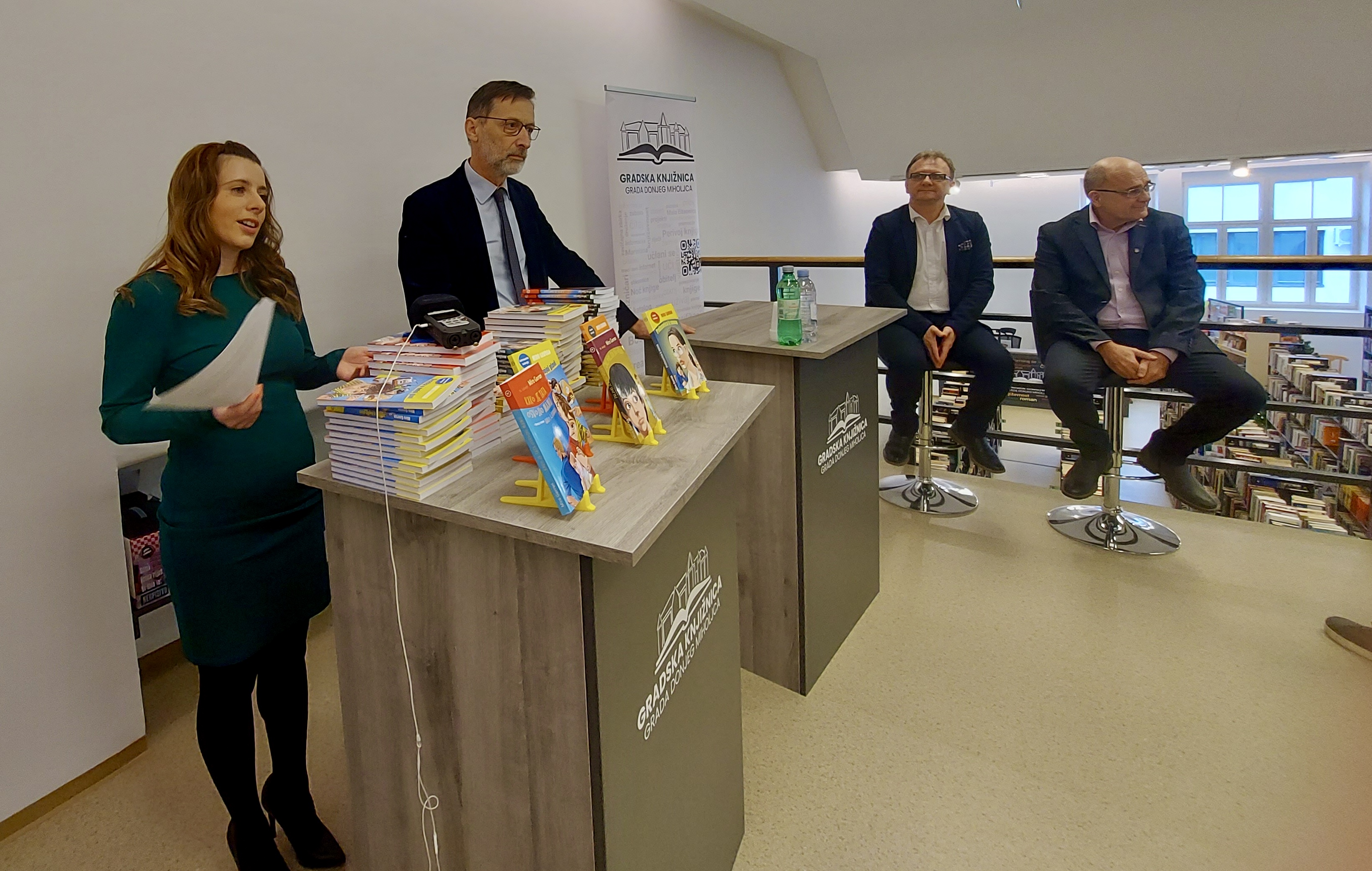 Miro Gavran u gradskoj knjižnici