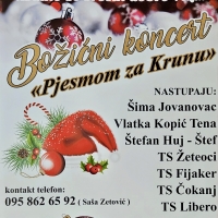 Božićni koncert u Rakitovici “Pjesmom za Krunu”