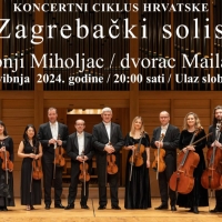 Koncert Zagrebačkih solista danas u velikoj dvorani dvorca Mailath