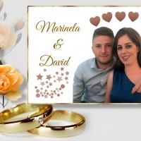 Sutra od 10,00 sati emisija “Čestitke i pozdravi” povodom svadbenog dana Marinele i Davida