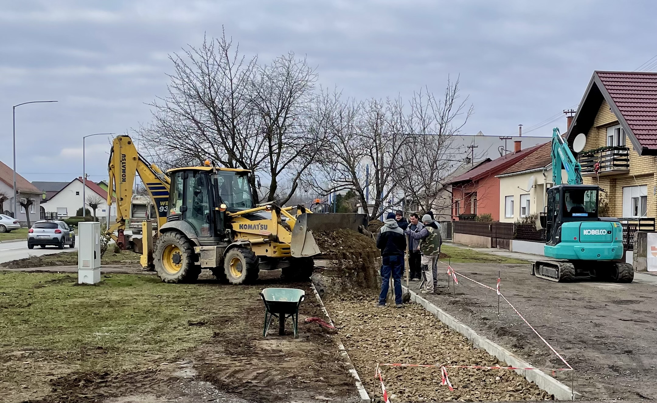 Biciklistička staza i novi drvored u Vukovarskoj ulici