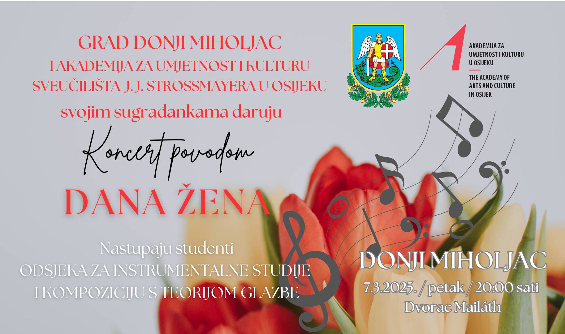 Koncert povodom Dana žena