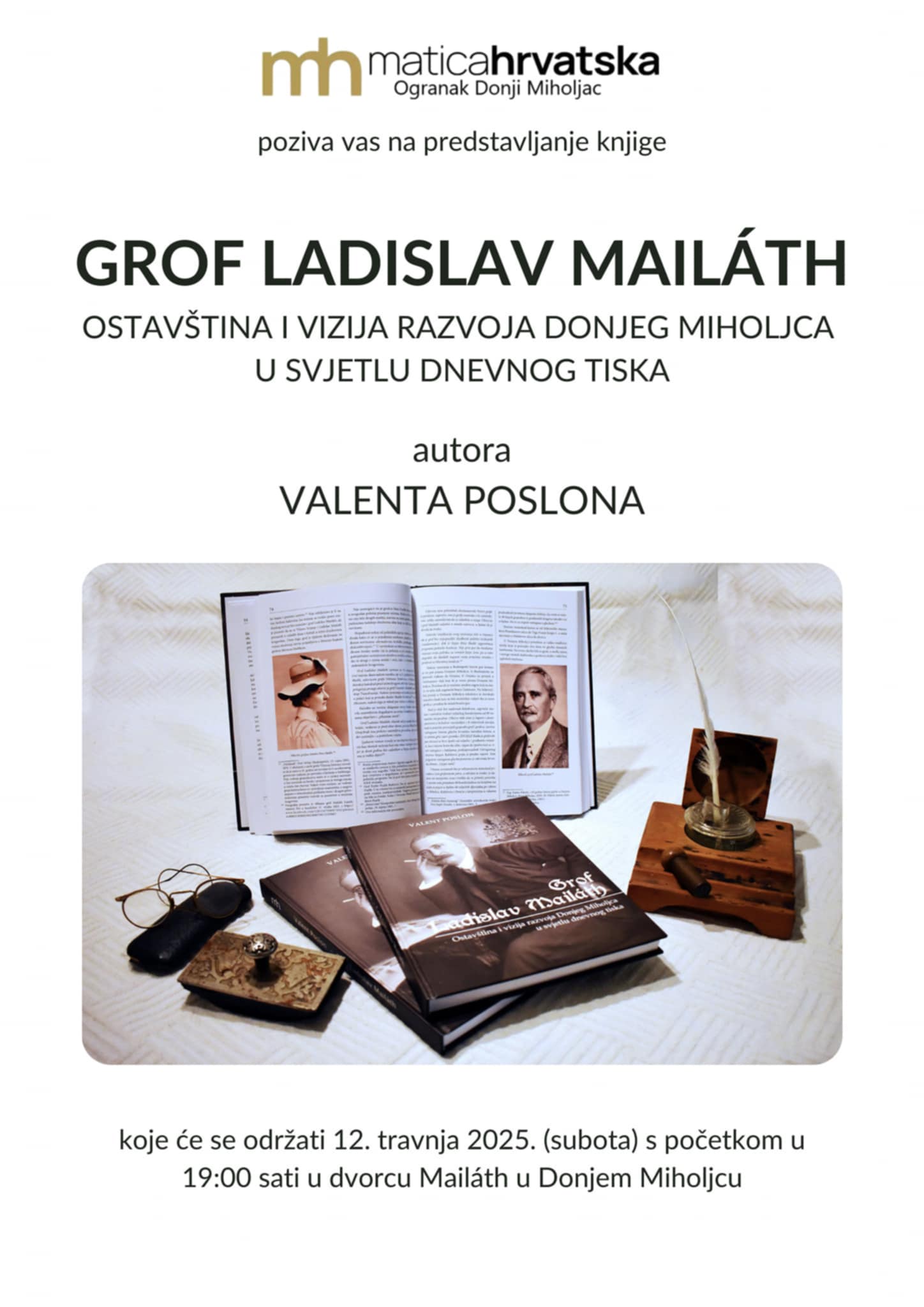 Predstavljanje knjige autora Valenta Poslona