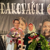 Šljivoševčanke Silvija Radojica i Mia Štraub zablistale na Đakovačkim vezovima 