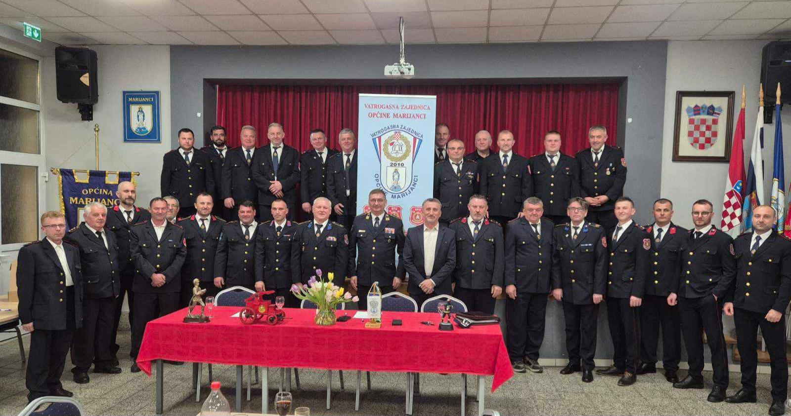 Održana redovita izvještajna i izborna sjednica Skupštine Vatrogasne zajednice Općine Marijanci