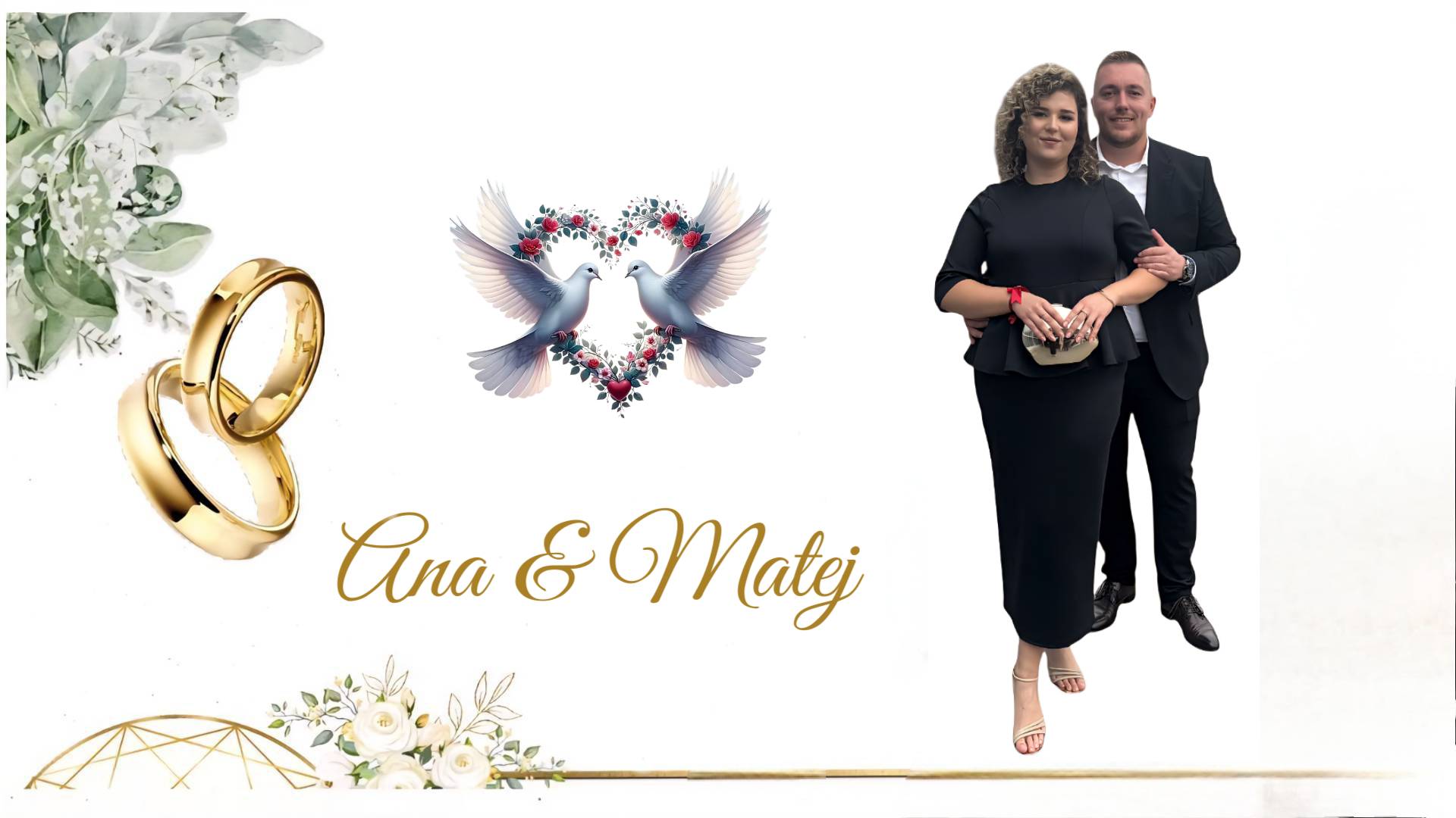  ​Sutra od 11:30 sati, emisija ''Čestitke i pozdravi'' posvećena je mladencima Ani i Mateju